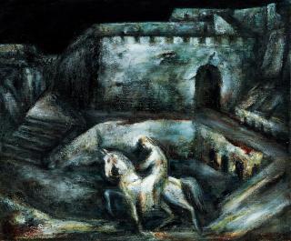 Ding Fang - City Series No.5(Painted In 1987)