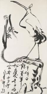 Ding Yanyong - Crane and Pine