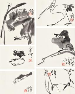 Ding Yanyong - Flowers, Birds and Aquatics