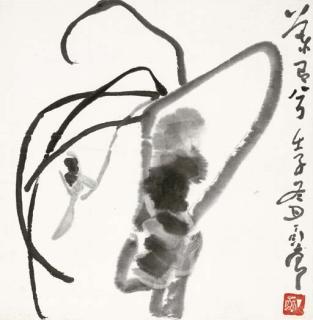 Ding Yanyong - Orchid In Ink