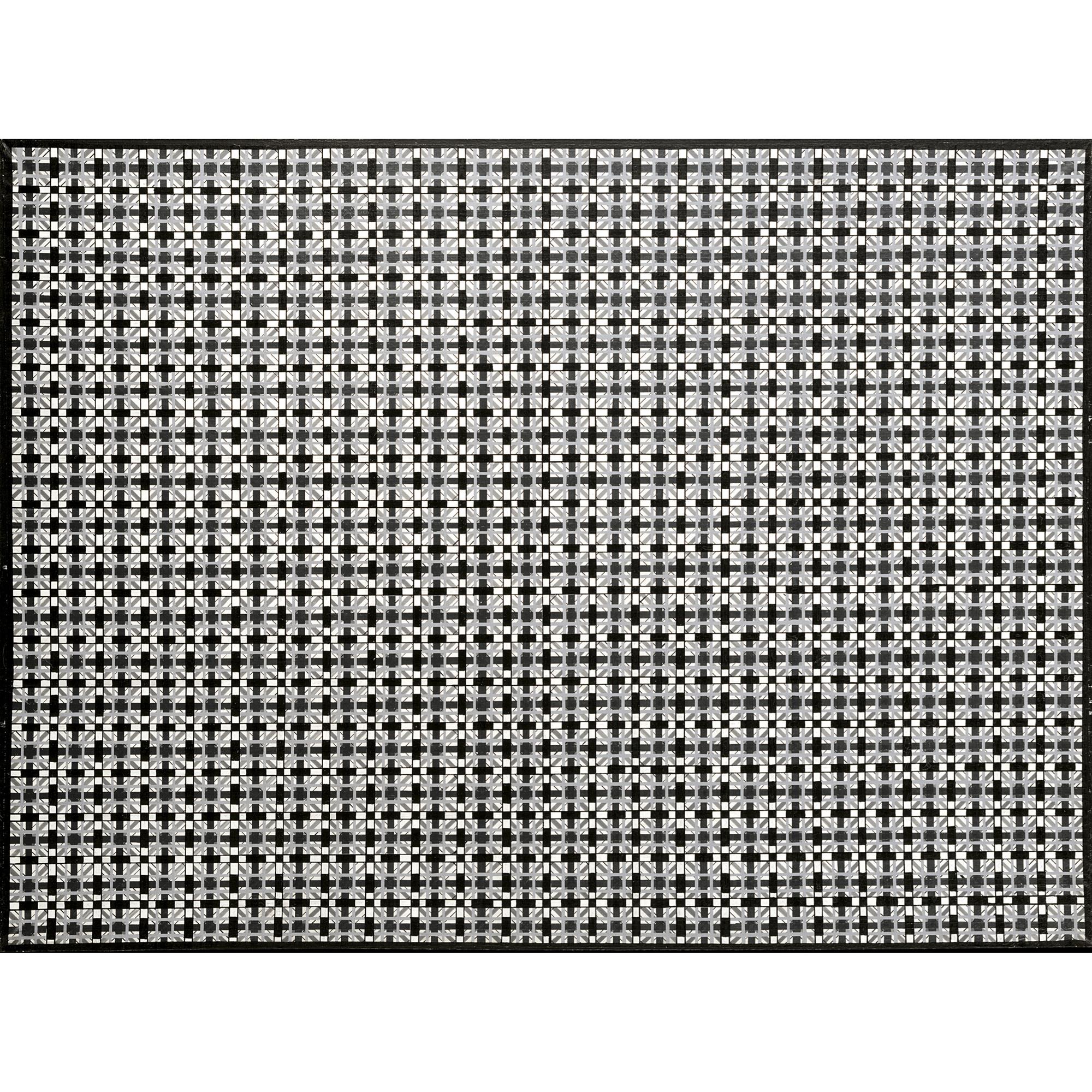 Ding Yi - Appearance Of Crosses 90-6