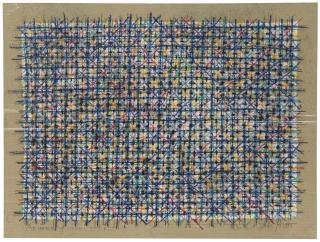 Ding Yi - Appearance of Crosses 95-B65