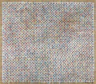 Ding Yi - Appearance Of Crosses 96-35