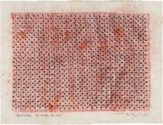 Ding Yi - Appearance of Crosses 96-B25