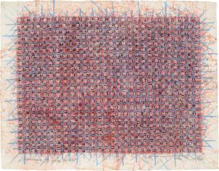 Ding Yi - Appearance of Crosses 96-B4