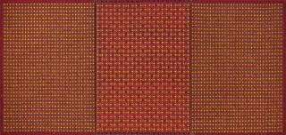 Ding Yi - Appearance of Crosses 98-4 - Triptyque
