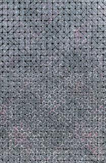 Ding Yi - Appearance Of Crosses 98-9(Painted In 1998)