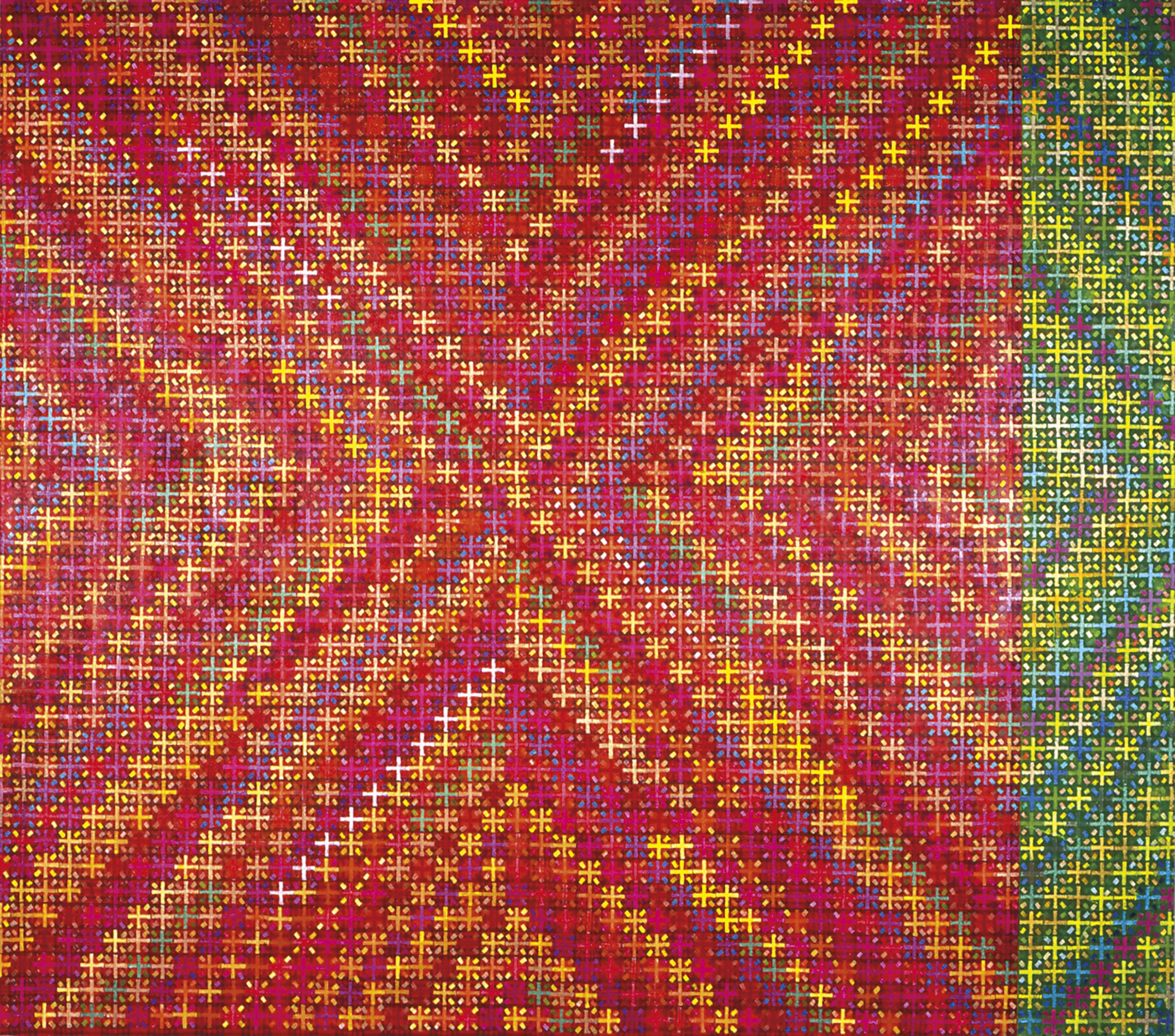 Ding Yi - Appearance Of Crosses – 9