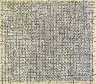 Ding Yi - Appearance of Crosses Series: 94-13