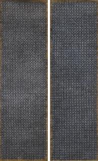 Ding Yi - Appearance of the Crosses: 97-B7 and 97-B8