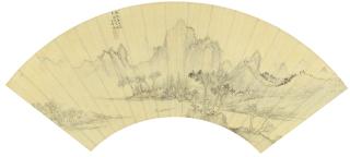 Ding Yunpeng - Fisherman Recluse In Streams And Mountains