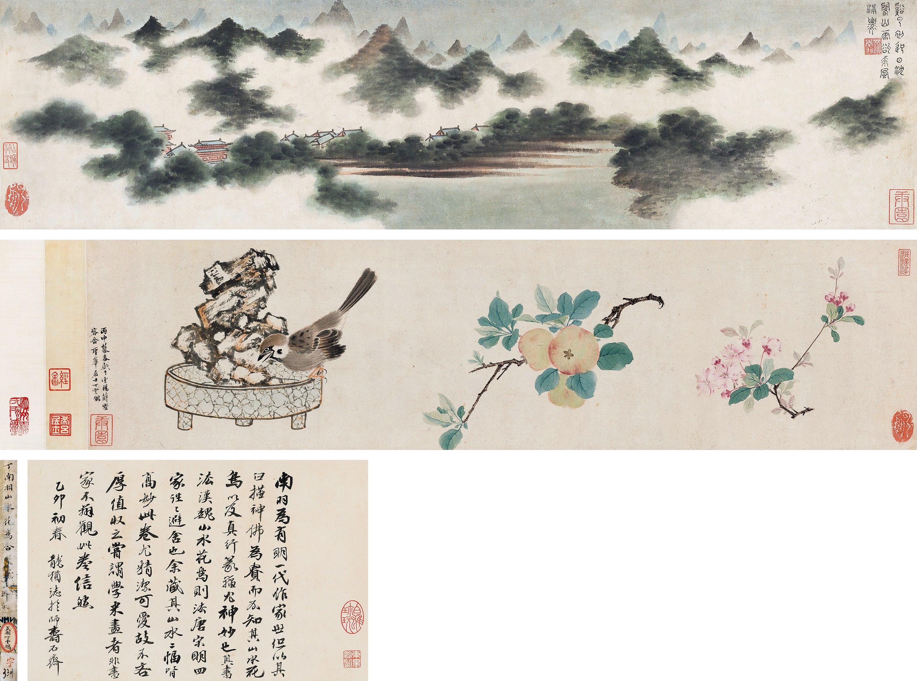 Ding Yunpeng - Landscape And Flowers