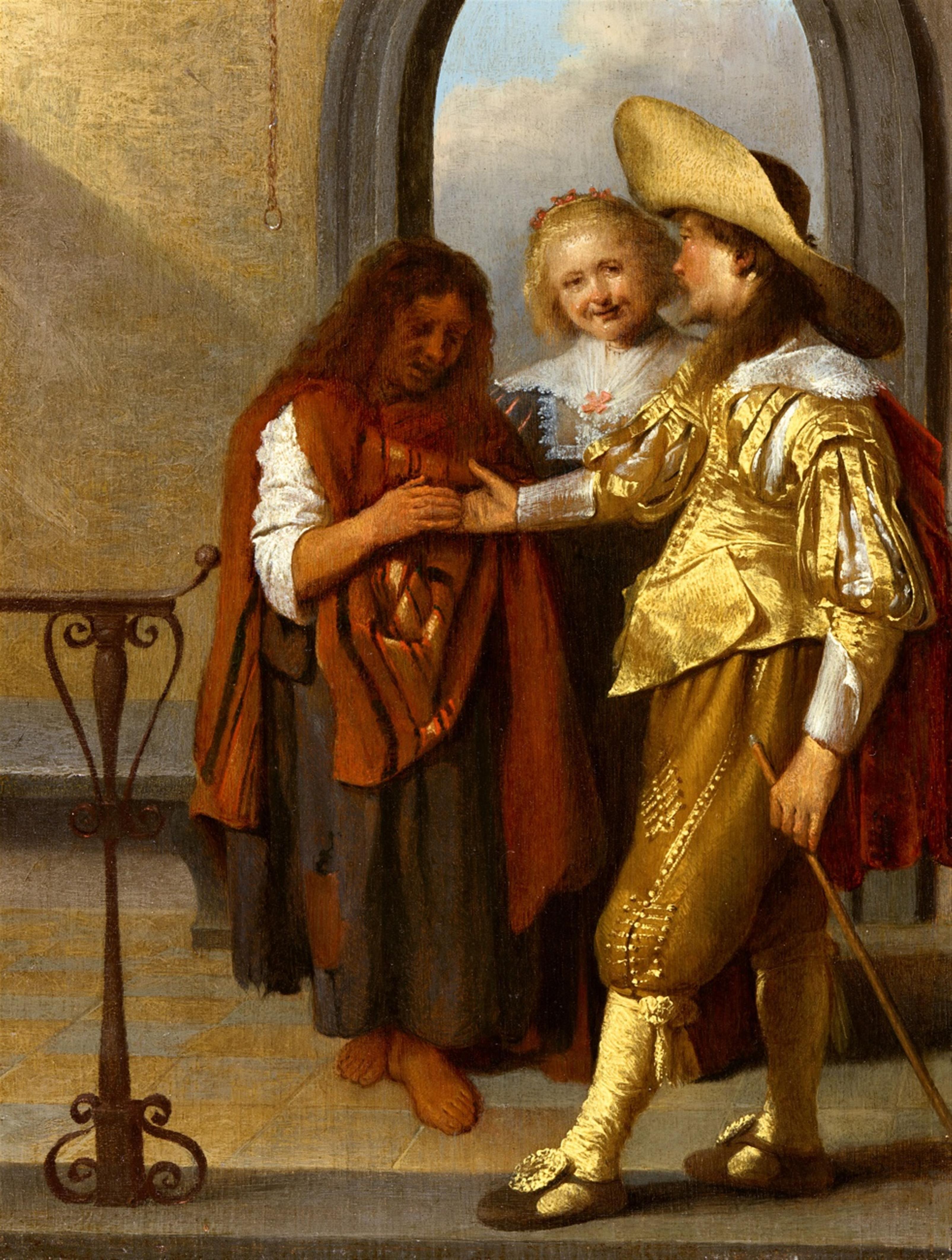 Dirck Hals - Die Wahrsagerin