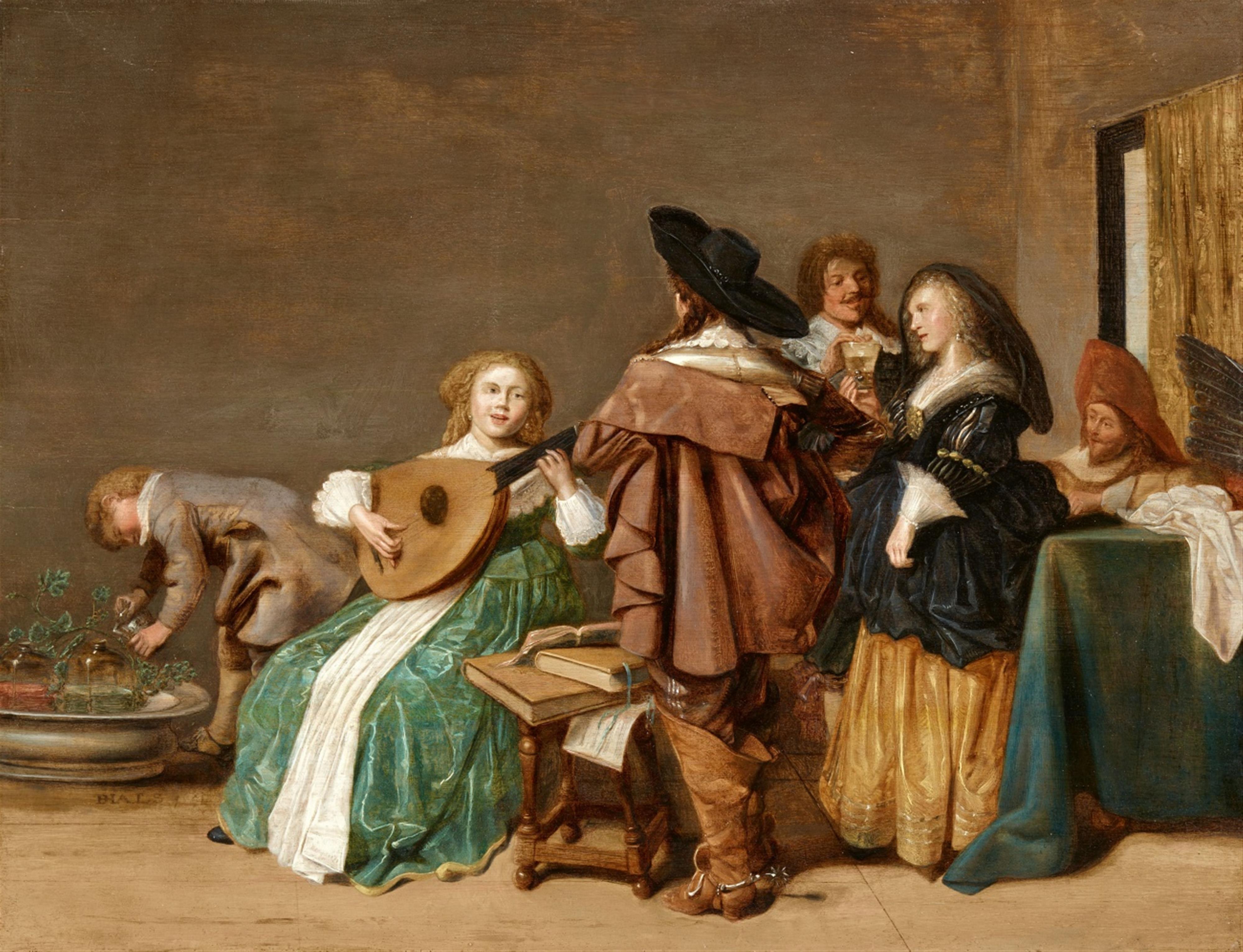 Dirck Hals - Interieur mit musizierender Gesellschaft