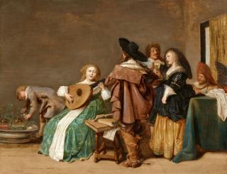 Dirck Hals - Interieur mit musizierender Gesellschaft