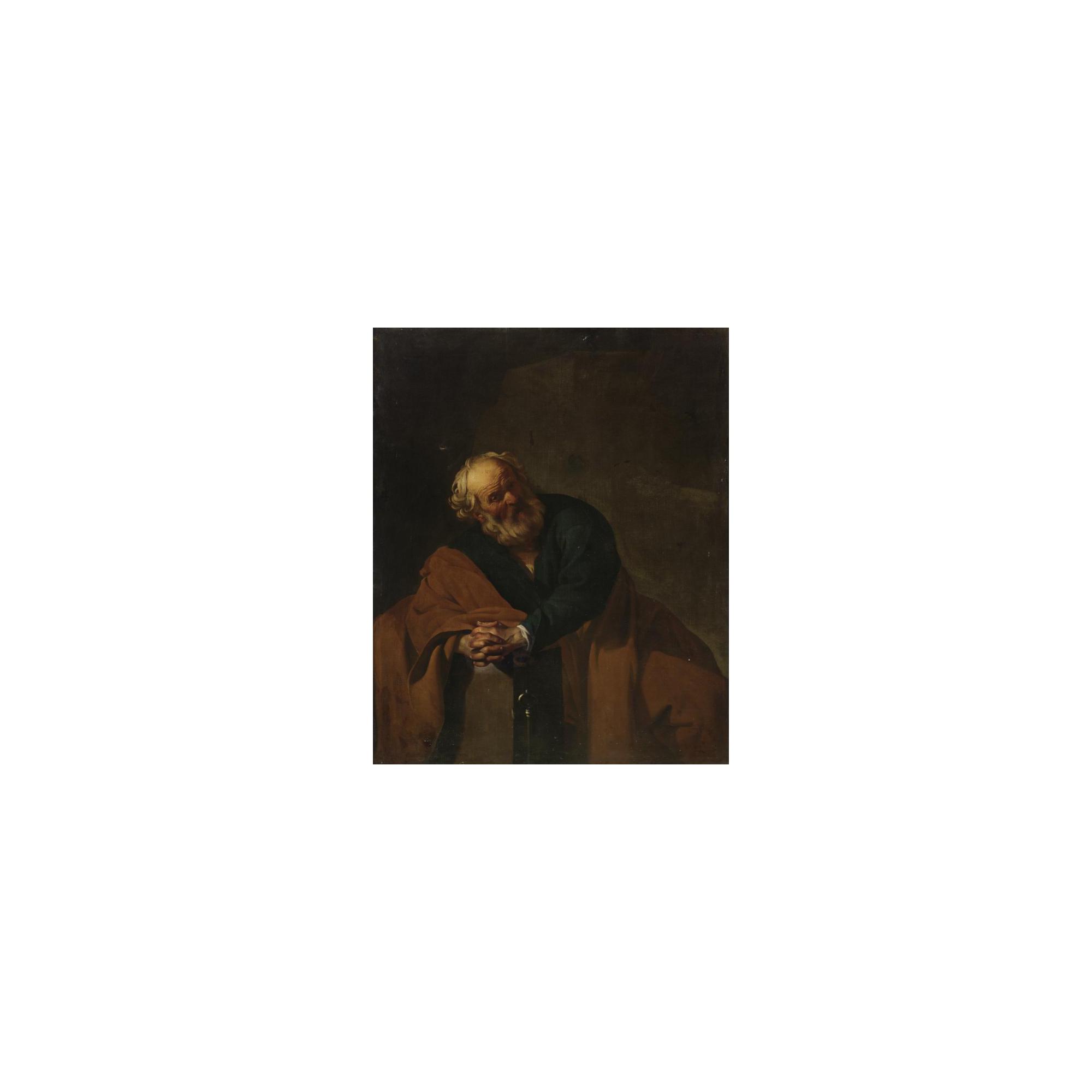 Dirck Jaspersz. van Baburen - The Penitent Saint Peter