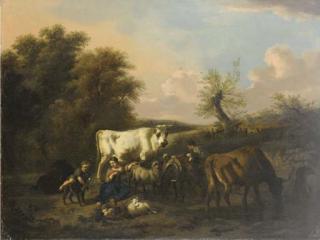 Dirck van Bergen - Pastorale