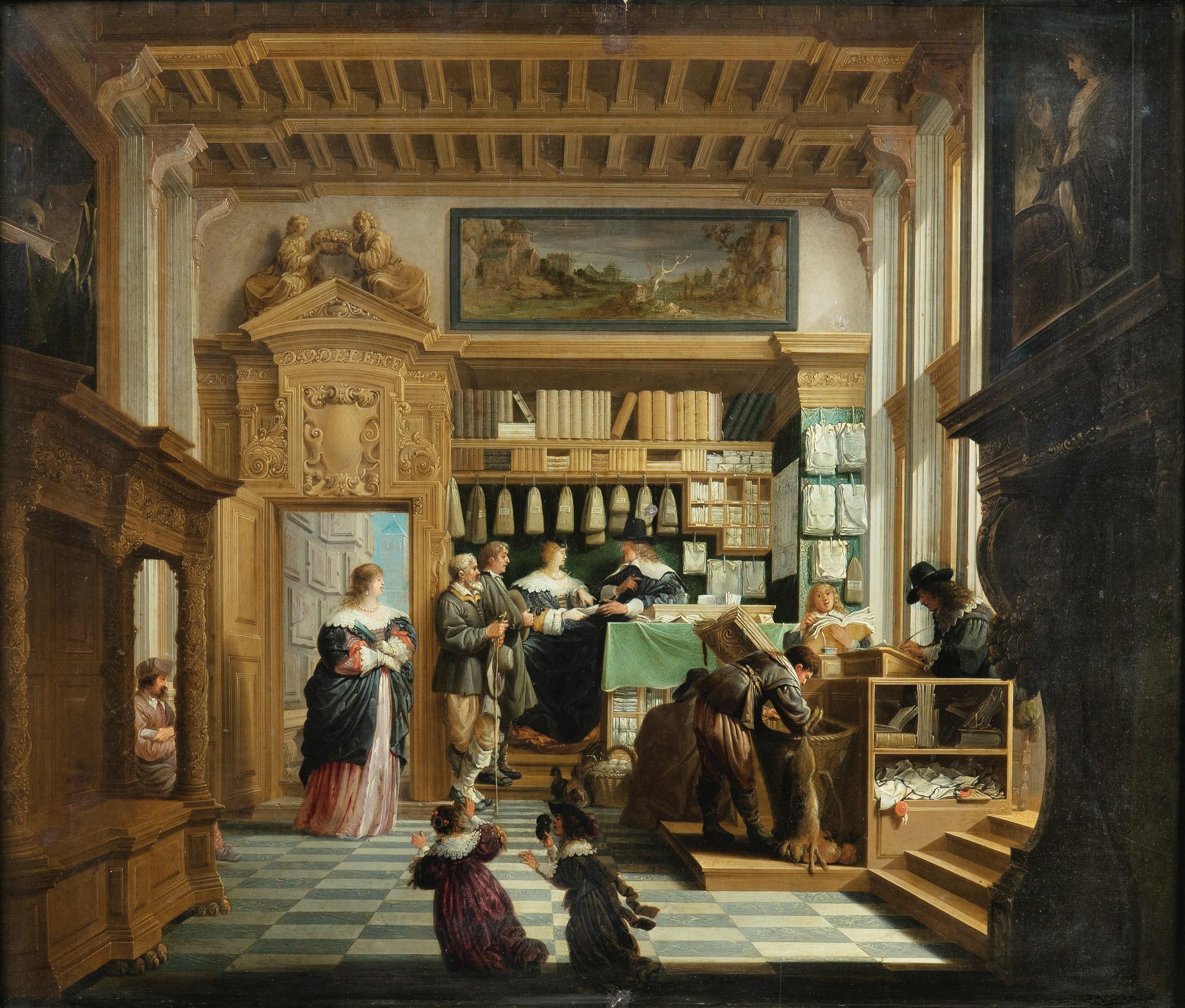 Dirck Van Delen - THE LAWYER\'S CABINET