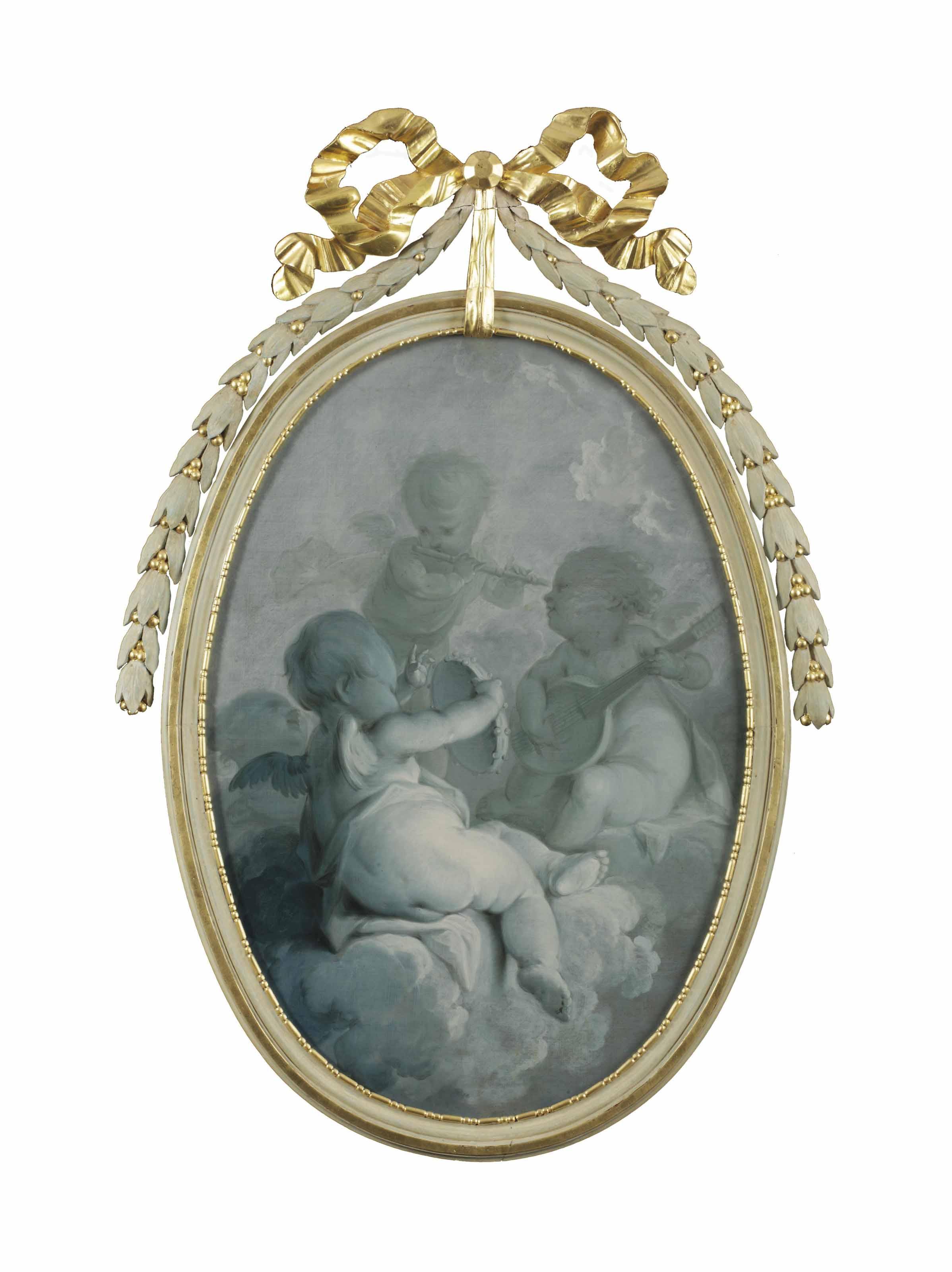 Dirck Van Der Aa - Putti Making Music