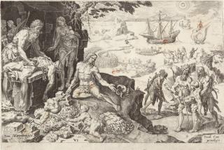 Dirck Volkertsz Coornheert - Die Kolonialisierung der Indianer.