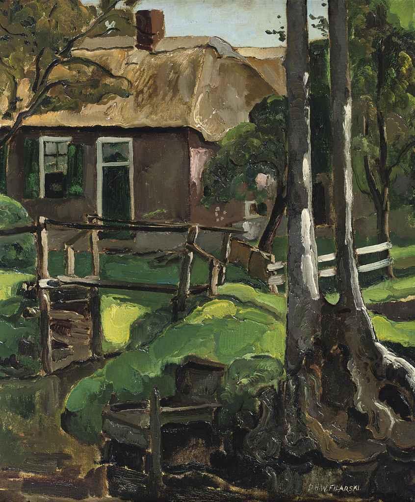 Dirk Filarski - A farm in Giethoorn