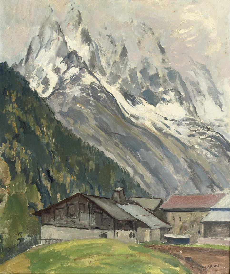Dirk Filarski - A mountainous landscape, Switzerland