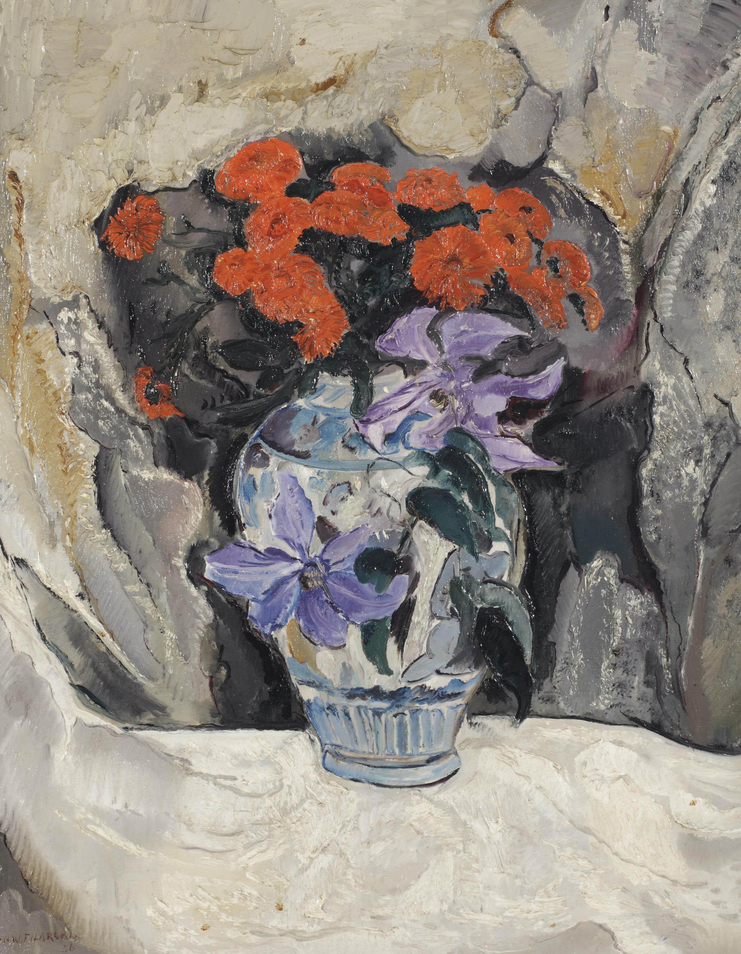 Dirk Filarski - A still life with flowers