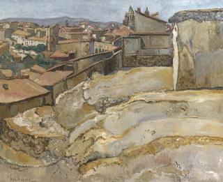 Dirk Filarski - A view of Teruel, Spain