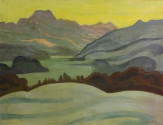 Dirk Filarski - Alpenglooien, St. Moritz