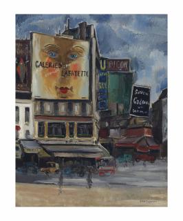 Dirk Filarski - View on Place Blanche, Paris