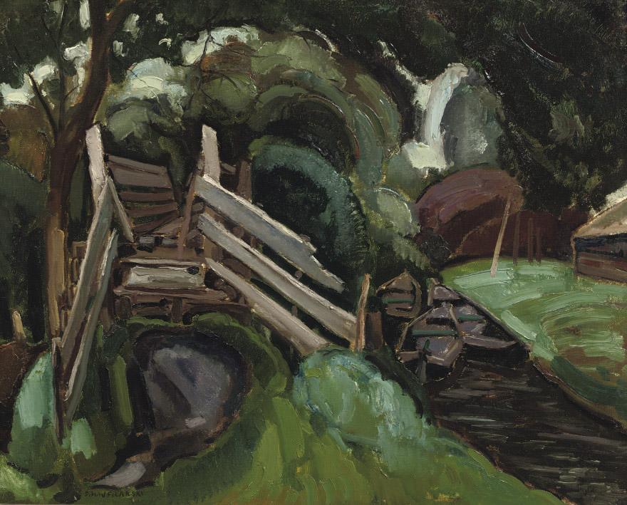 Dirk Filarski - White bridge in Giethoorn