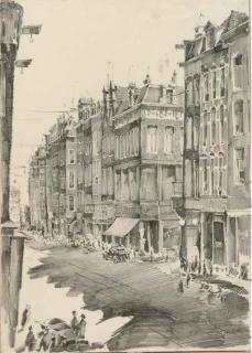 Dirk Kruizinga - Leidschestraat, Amsterdam.