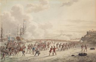 Dirk Langendijk - The Battle of Callantsoog, 27 August 1799