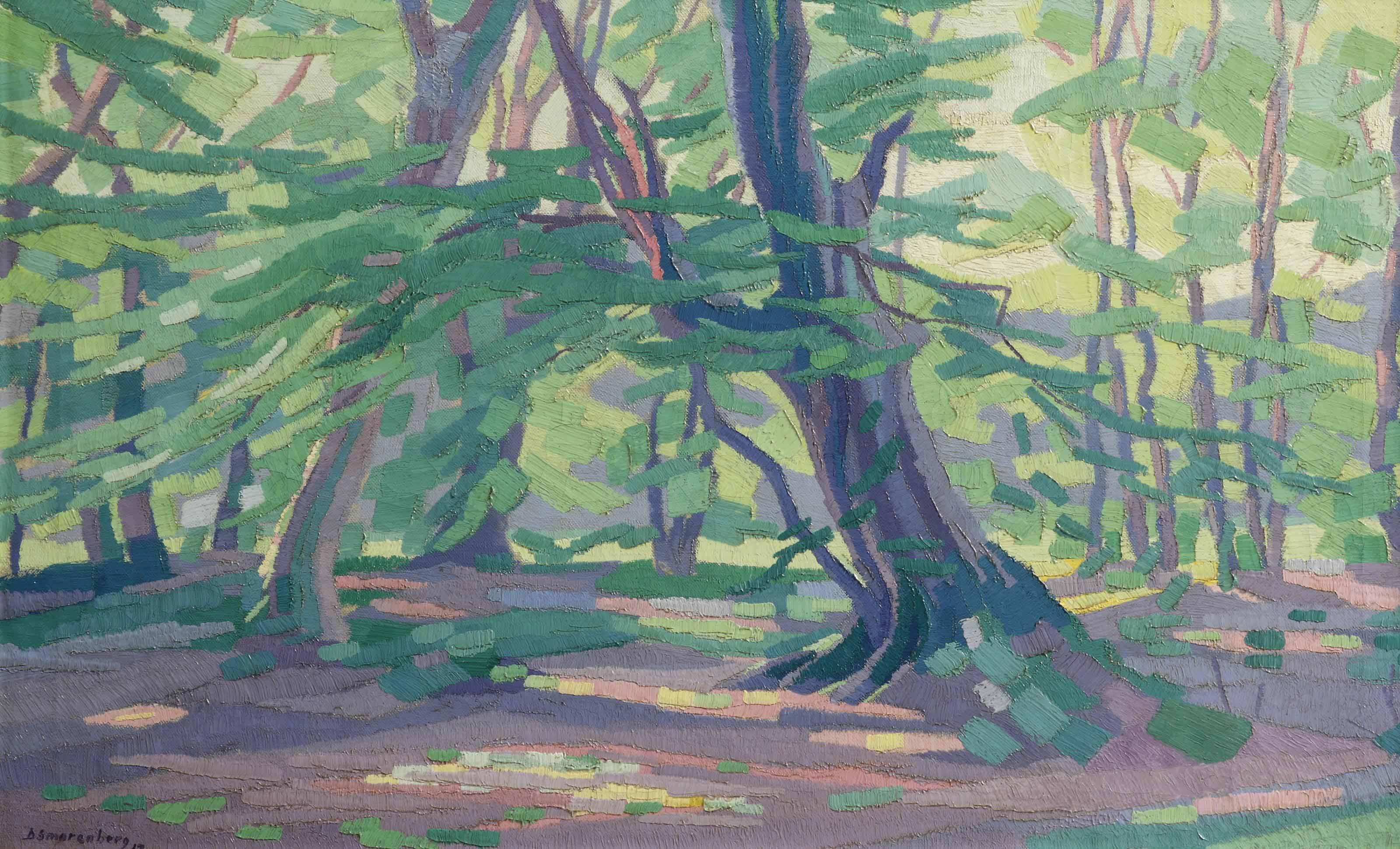 Dirk Smorenberg - A forest in spring