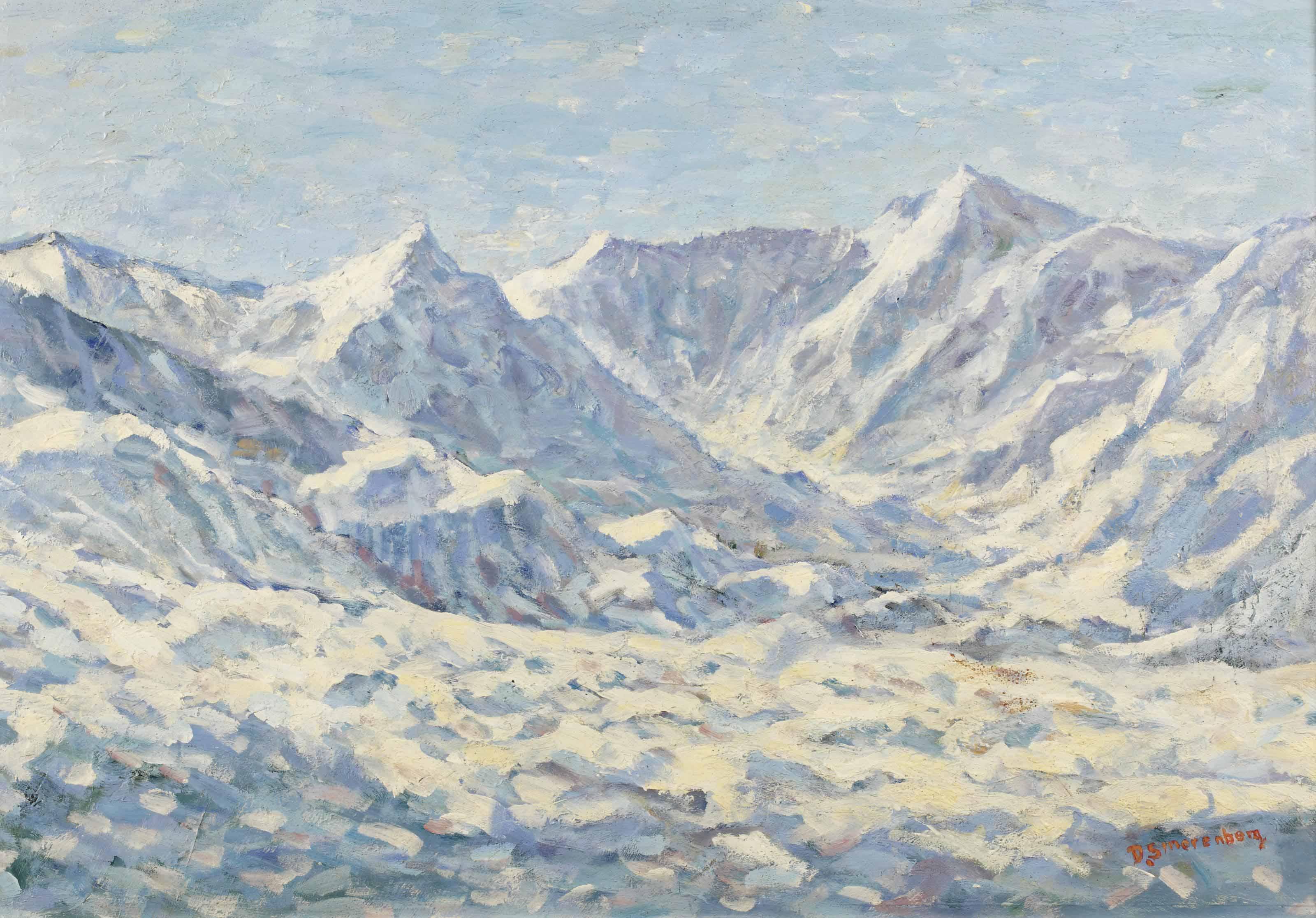 Dirk Smorenberg - A mountainous landscape