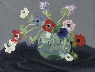 Dirk Smorenberg - A still life with anemones
