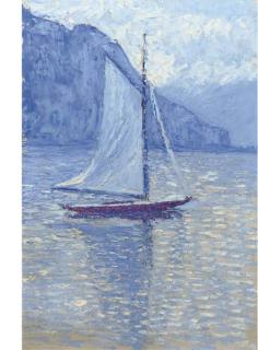 Dirk Smorenberg - Wellensicht - A View of A Mountain Lake