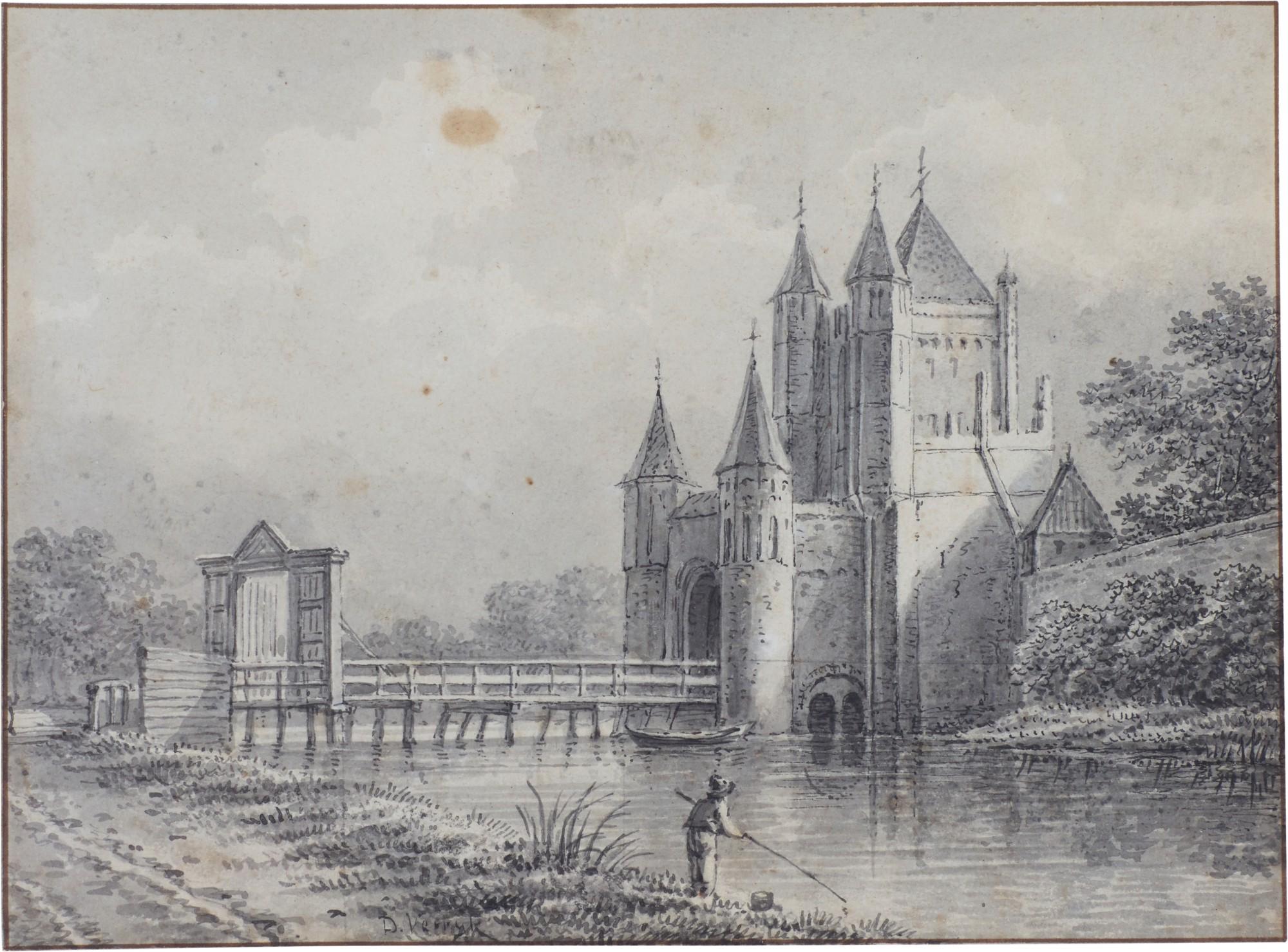 Dirk Verrijk - The Amsterdamse Poort of Haarlem