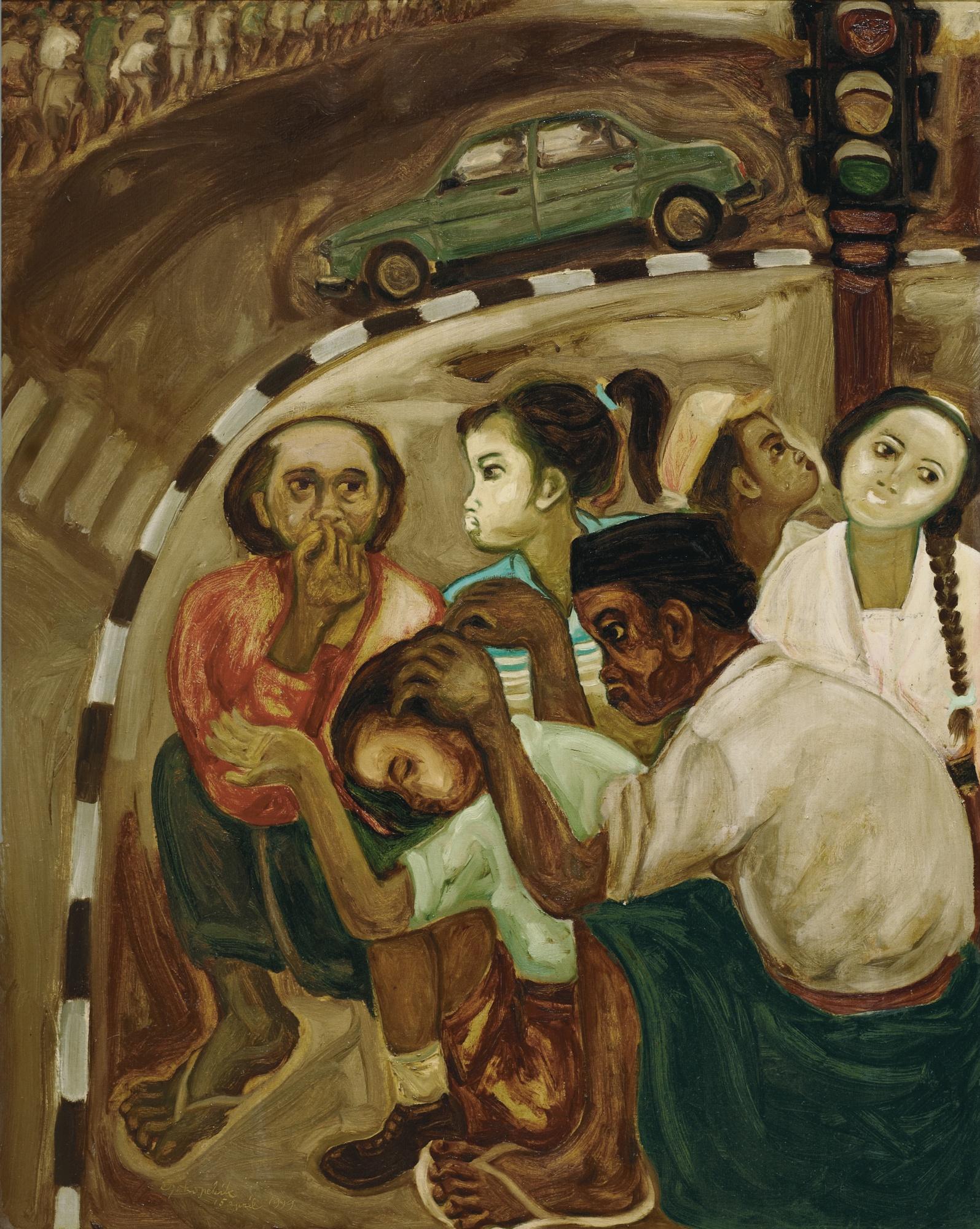 Djoko Pekik - Cari Kutu (Looking For Lice)