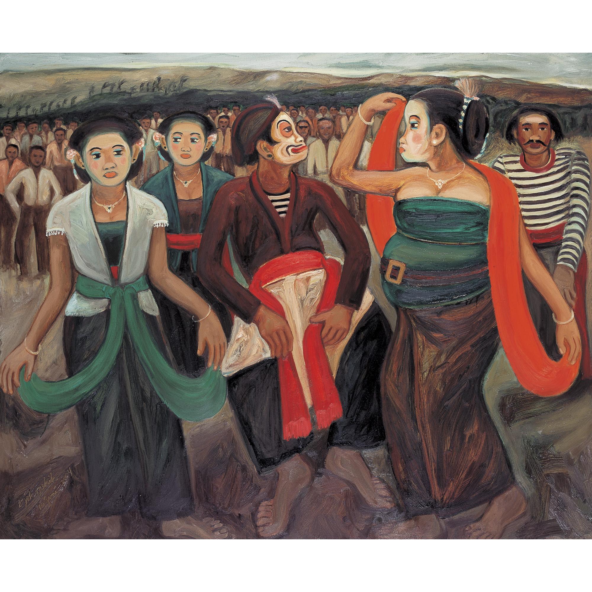 Djoko Pekik - Nonton Tayuban