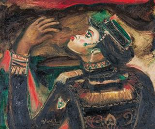 Djoko Pekik - Tari Anbbuk