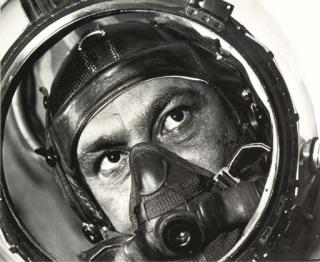 Dmitri Baltermants - Cosmonaut Ahmet Han Syltan, 1961