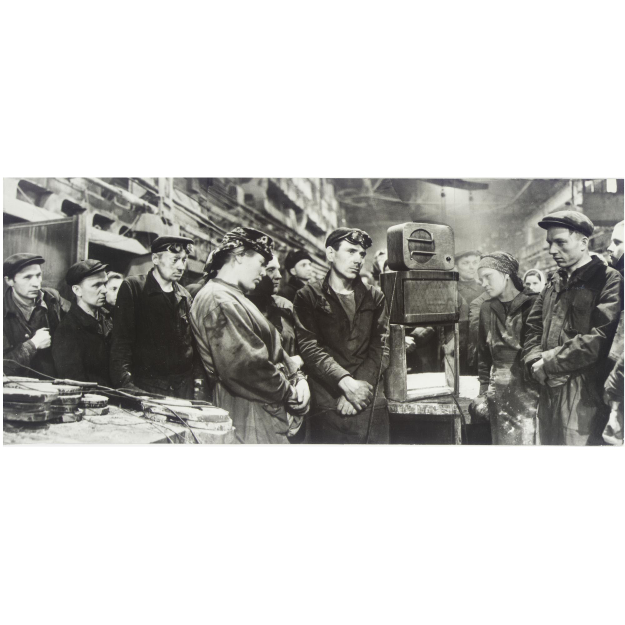 Dmitri Baltermants - The Announcement Of The Death Of Josef Stalin, Dynamo Factory, Moscow, 6Th March, 1953