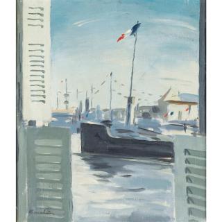 Dmitri-Dmitrievich Bouchène - Un Port En France