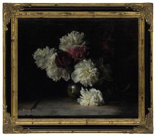 Dmitri Kalujni - White and pink peonies