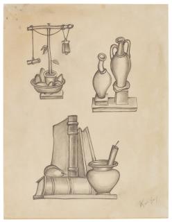 Dmitri Krasnopevtsev - Three Still Lifes