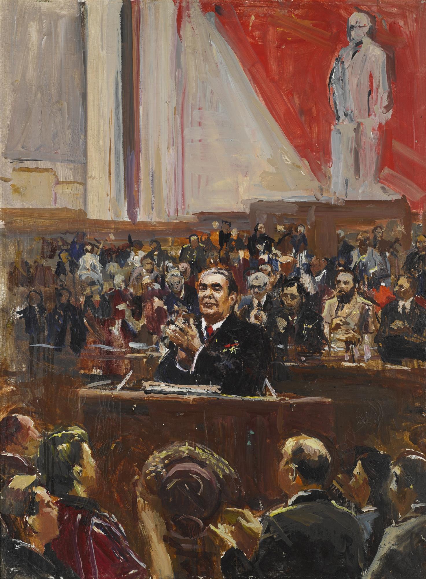 Dmitri Nalbandian - Brezhnev At The 26Th Kpss Congress