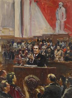 Dmitri Nalbandian - Brezhnev At The 26Th Kpss Congress