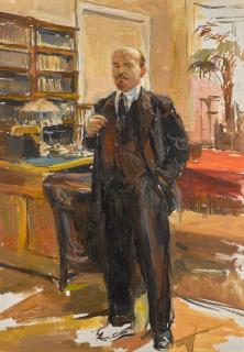 Dmitri Nalbandian - Portrait of Vladimir Lenin