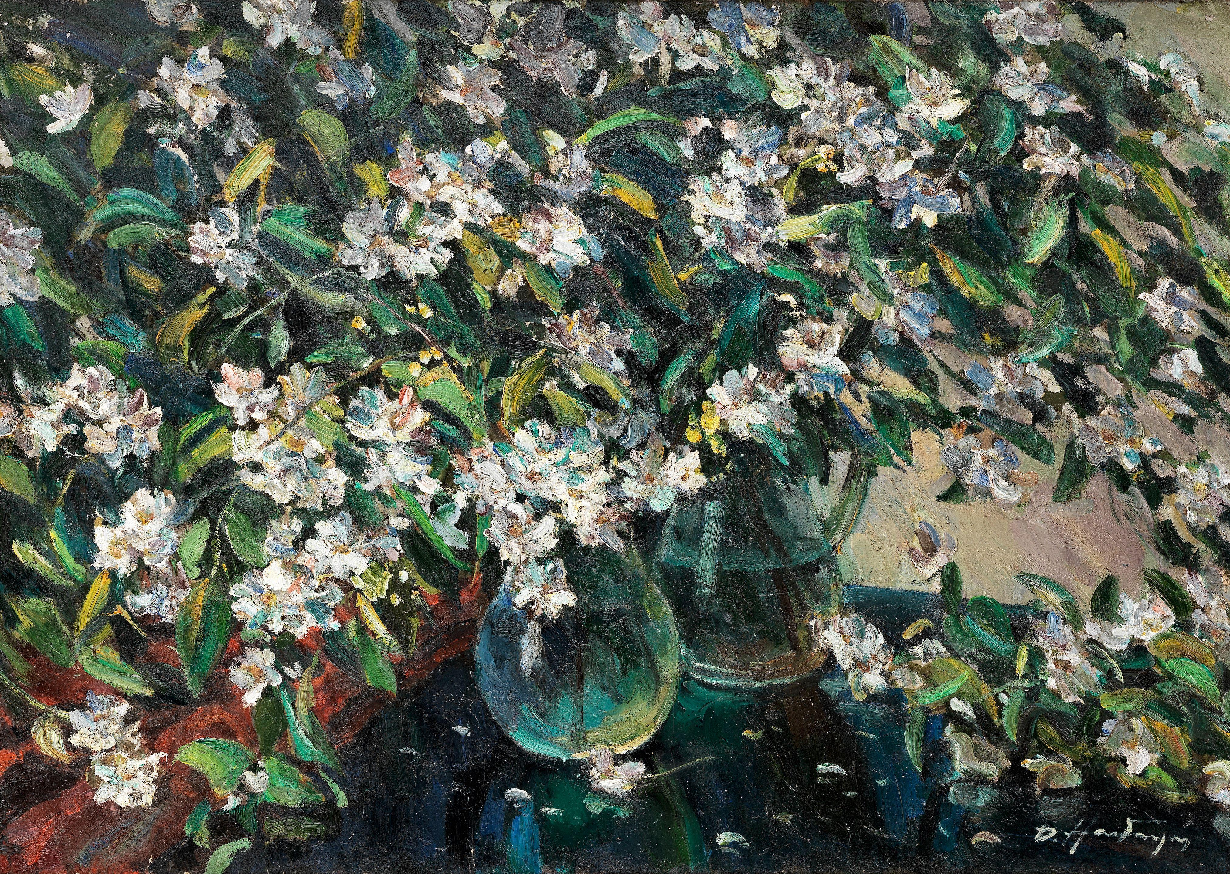 Dmitri Nalbandian - Still life with jasmine